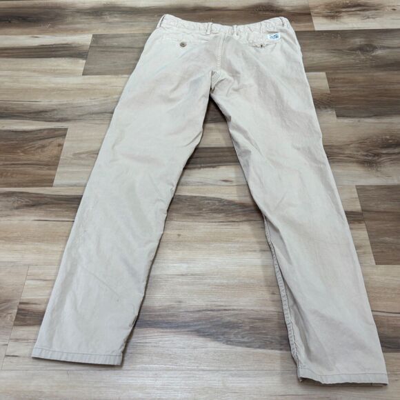 Norse Projects Pants Mens 28 x 27 Chino Aros Light Twill Khakis Slim Straight - Picture 2 of 11